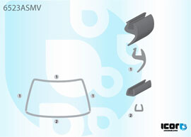 Фото товара Автозапчастина ICOR 2092 P130-X : Купить на tto.com.ua