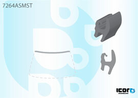 Фото товара Автозапчастина ICOR 2701 P133-X : Купить на tto.com.ua