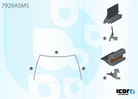 Фото товара Автозапчастина ICOR 6713 P120-X : Купить на tto.com.ua