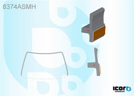 Фото товара Автозапчастина ICOR 7016 P120-X : Купить на tto.com.ua