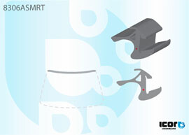 Фото товара Автозапчастина ICOR 8136 P133-X : Купить на tto.com.ua