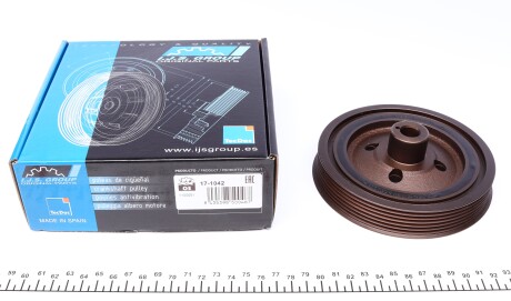 Шків колінвалу Ford Connect 1.8D 02- (6PK) - (99462683, 9624345280, 515T4S1) IJS GROUP 17-1042