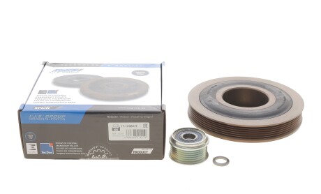 Фото 2 - Шків колінвалу / Демфер IJS GROUP 17-1098KIT (171098KIT)