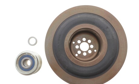 Шків колінвалу Audi A6/Q7VW Touareg 2.7/3.0TDI 02- (6PK) - ((059105251AF, 059105251AG, 059105251AH, 059105251AJ, 059105251AQ)) IJS GROUP 17-1098KIT