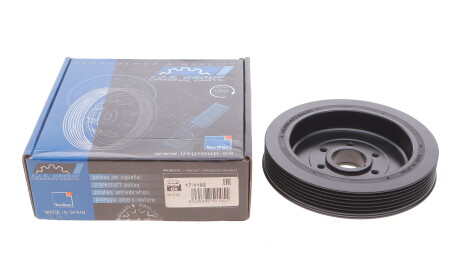 Фото 2 - Шкив коленвала / Демфер IJS GROUP 17-1102 (171102)