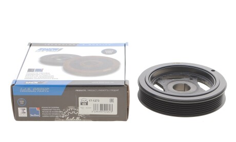 Фото 2 - Шкив коленвала / Демфер IJS GROUP 17-1273 (171273)