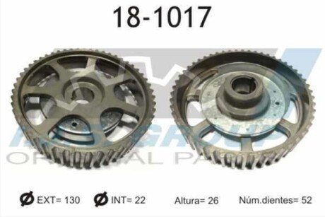 Шестерня розподільного валу VW Passat 1.6i 96-05 - IJS GROUP 18-1017