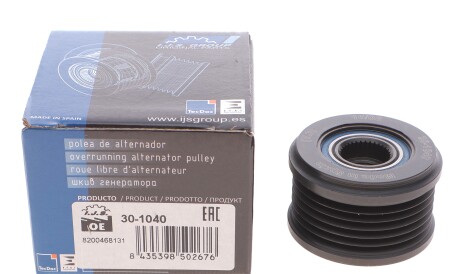 Фото 2 - Шків генератора IJS GROUP 30-1040 (301040)