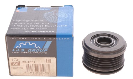 Фото 2 - Шків генератора IJS GROUP 30-1051 (301051)