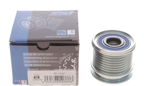 Фото 2 - Шків генератора IJS GROUP 30-1110 (301110)