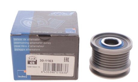 Фото 2 - Шкив генератора IJS GROUP 30-1163 (301163)