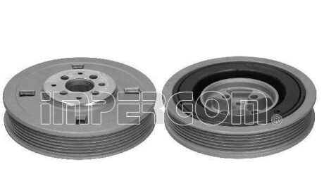 Шків колінвалу VW Caddy II/T4 1.9TDI 90-04 (6PK) d=159.5mm - (28105243T, 028105243K, 1069593) IMPERGOM 10251