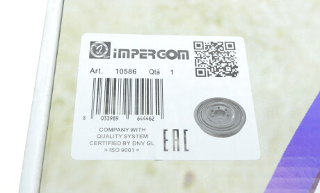 Фото 6 - Шків колінвалу / Демфер IMPERGOM 10586