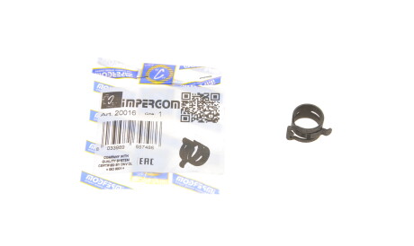 Хомут самозатискний Ø18 мм - IMPERGOM 20016