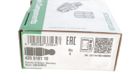 Фото 3 - Гидрокомпенсаторы INA 420 0181 10 (420018110)