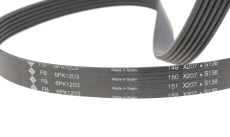 Фото 3 - Комплект ременя ГРМ INA 529 0009 10 (529000910)