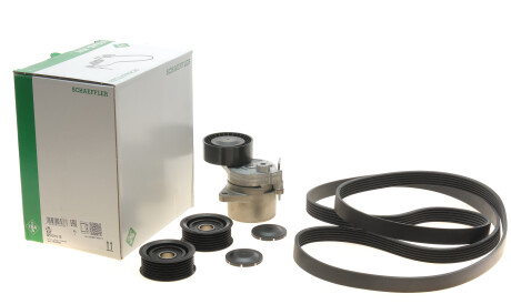 Фото 3 - Комплект ременя ГРМ INA 529 0115 10 (529011510)