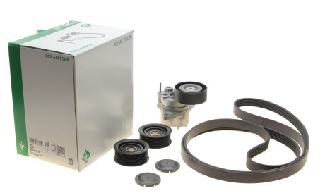 Фото 2 - Комплект ременя ГРМ INA 529 0449 10 (529044910)