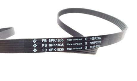 Фото 3 - Комплект ременя ГРМ INA 529 0498 10 (529049810)