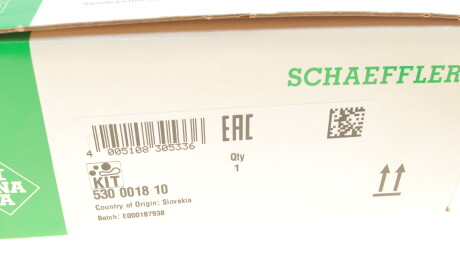 Фото 8 - Комплект ремня ГРМ INA 530 0018 10 (530001810)