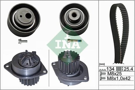 Комплект водяного насоса / зубчатого ремня - INA 530 0055 30