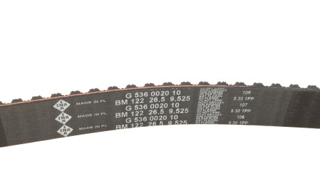 Фото 2 - Комплект ременя ГРМ INA 530 0153 30 (530015330)