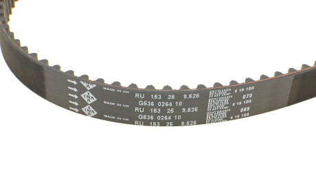 Фото 3 - Комплект ременя ГРМ INA 530 0238 30 (530023830)