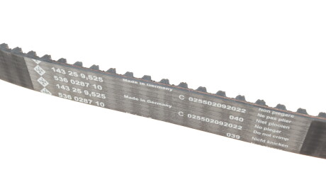 Фото 3 - Комплект ременя ГРМ INA 530 0368 30 (530036830)