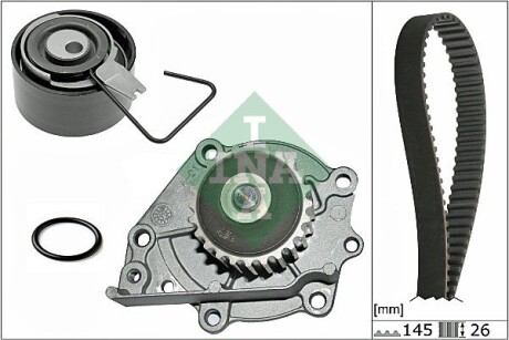 Комплект водяного насоса / зубчатого ремня - (lhp100900l, lhp100900) INA 530 0376 30