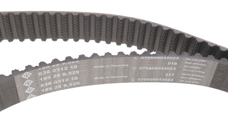 Фото 2 - Комплект ременя ГРМ INA 530 0766 10 (530076610)