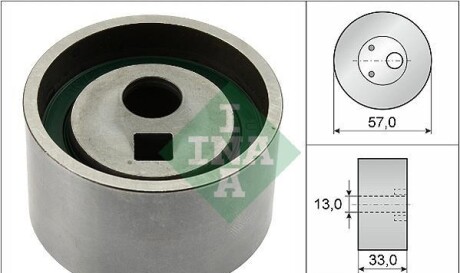 Натяжной ролик, ремень ГРМ - INA 531 0047 10