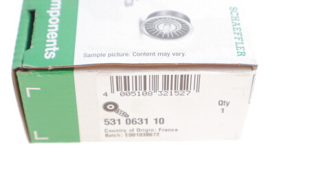 Фото 3 - Ролик ремня приводного INA 531 0631 10 (531063110)