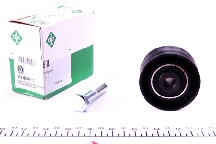 Фото 2 - Обводной ролик ремня ГРМ INA 532 0020 10 (532002010)