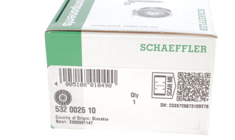 Фото 3 - Ролик ременя приводного INA 532 0025 10 (532002510)