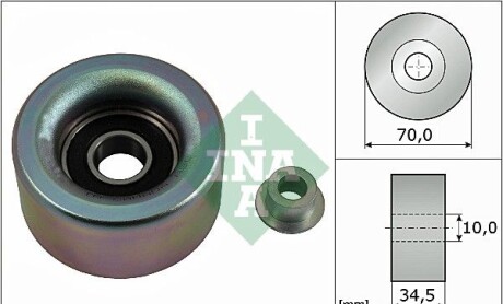 Фото 4 - Ролик ременя приводного INA 532 0590 10 (532059010)