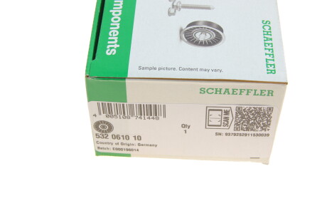 Фото 8 - Ролик ременя приводного INA 532 0610 10 (532061010)