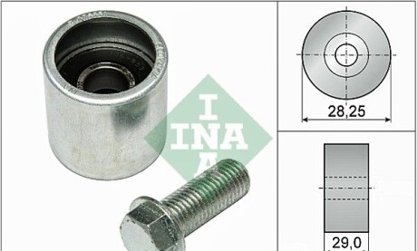 Фото 6 - Обвідний ролик ременя ГРМ INA 532 0714 10 (532071410)