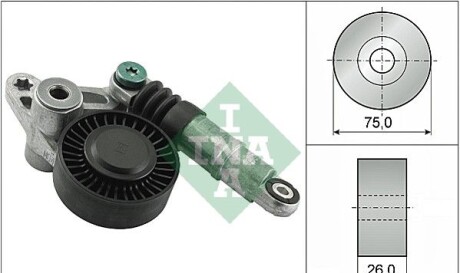 Натяжной ролик ремня генератора Audi A4 A6 A8 Q7 2.7 3.0 TDI 03-15 - (059145201E, 59145201E) INA 534 0098 10