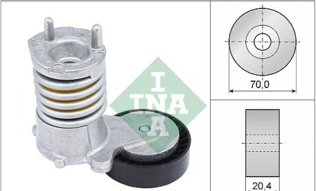 Фото 5 - Ролик ременя приводного INA 534 0274 10 (534027410)