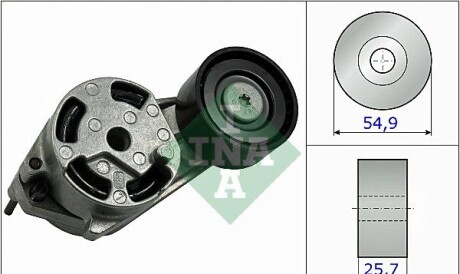 Натяжной ролик ремня генератора BMW 3 (F30 F80) 12-16 N13 B16A - INA 534 0516 10