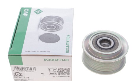 Фото 2 - Шків генератора INA 535 0079 10 (535007910)