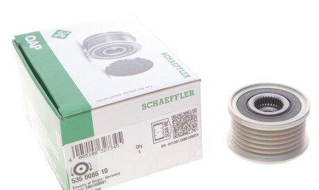 Фото 2 - Шкив генератора INA 535 0086 10 (535008610)