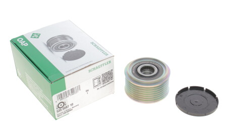 Фото 3 - Шкив генератора INA 535 0087 10 (535008710)