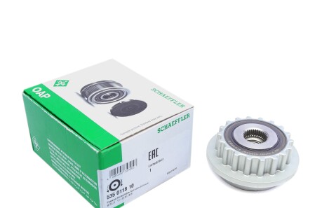 Фото 2 - Шків генератора INA 535 0118 10 (535011810)