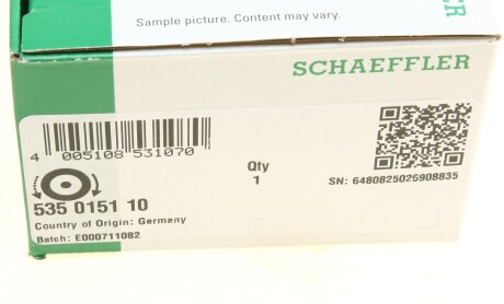 Фото 8 - Шків генератора INA 535 0151 10 (535015110)