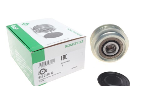 Фото 2 - Шкив генератора INA 535 0180 10 (535018010)