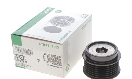 Фото 2 - Шкив генератора INA 535 0208 10 (535020810)