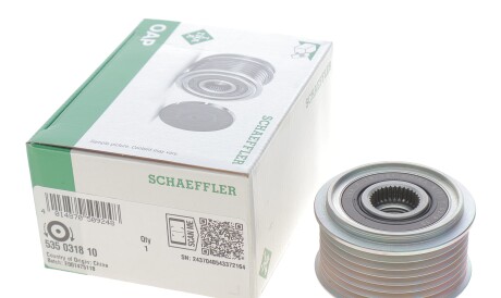 Фото 2 - Шків генератора INA 535 0318 10