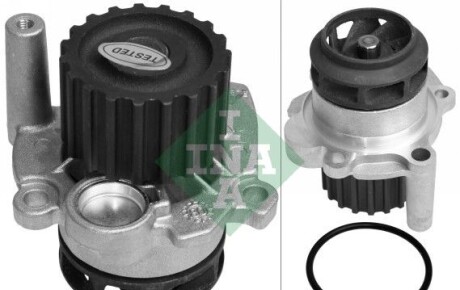 Водяной насос помпа Seat Cordoba Ibiza Skoda Fabia Volkswagen Polo 1.9SDI 47Kw 99-12 (19z) - (045121011J, 045121011JX, 045121011G) INA 538 0325 10