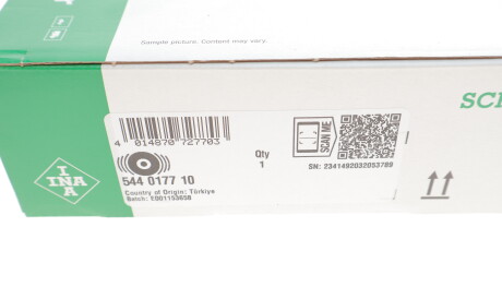 Фото 3 - Шкив коленвала / Демфер INA 544 0177 10 (544017710)